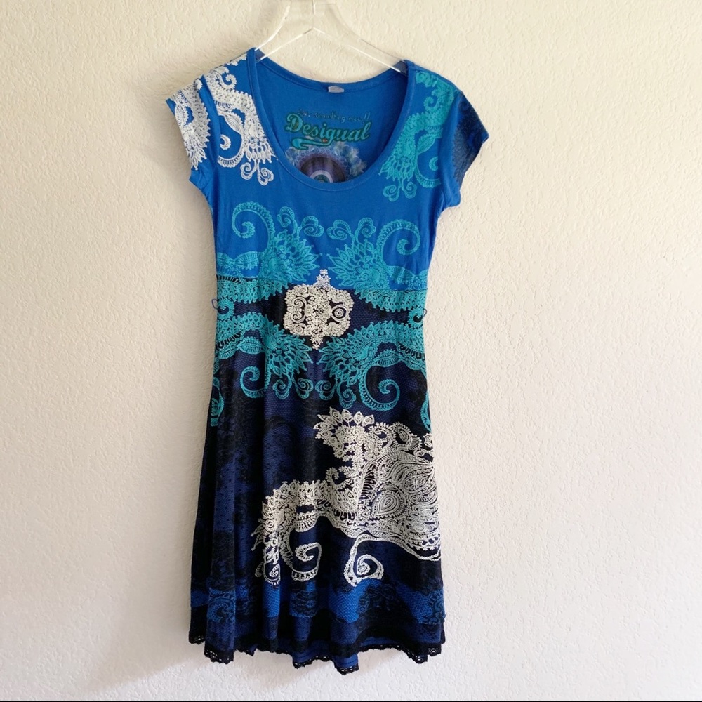 DEIGUAL Short Sleeve Dress